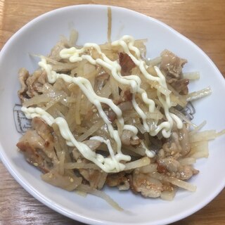 大根がシャキッ！焼肉サラダ